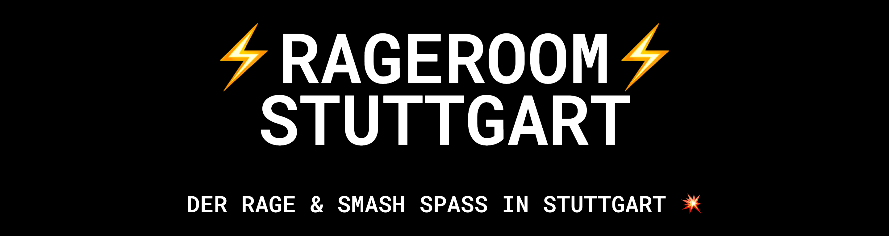 Rageroom Stuttgart Banner
