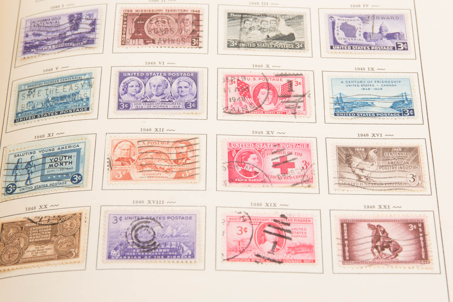Briefmarkensammlung aus einem Nachlassankauf in Mannheim