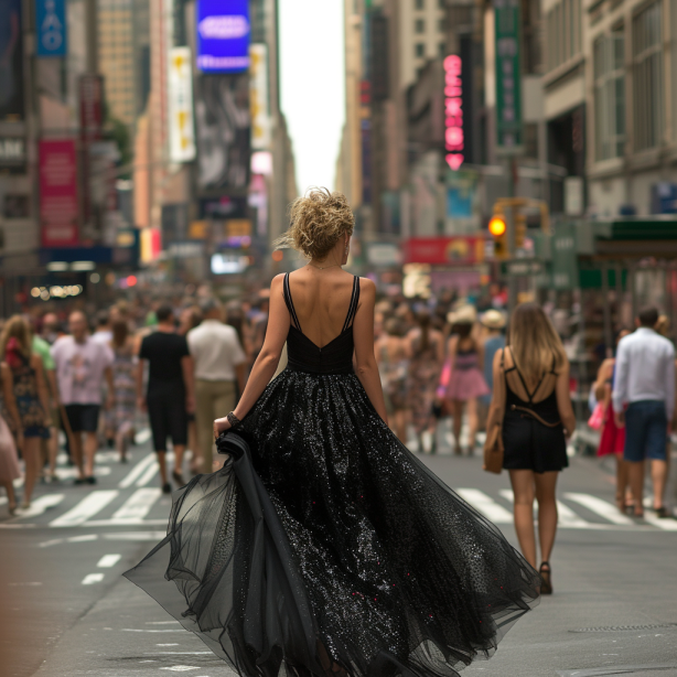 Kleid in New York