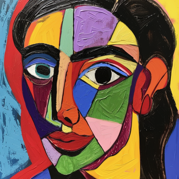 Portrait in Picasso Syle