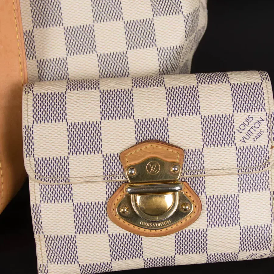 Louis Vuitton Taschenset kariert aus einem Nachlassankauf in Heilbronn